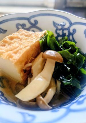 じゅわっと♡わかめと厚揚げの煮物-レシピのメイン写真