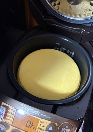 炊飯器スフレヨーグルトケーキ-レシピのメイン写真