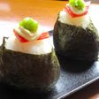 【 かにかまわさびマヨおにぎり 〗