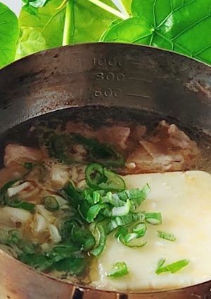 一人鍋☆小鍋1つであったか豆腐☆寒い日に-レシピのメイン写真