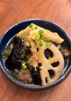 なすとれんこんの揚げおろし煮-レシピのメイン写真