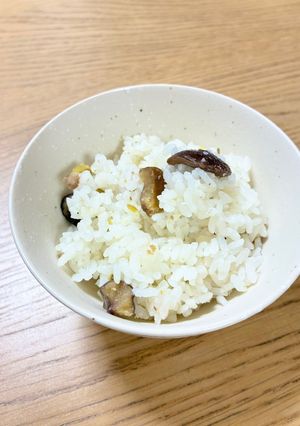 ほっこり♪栗ごはん-レシピのメイン写真