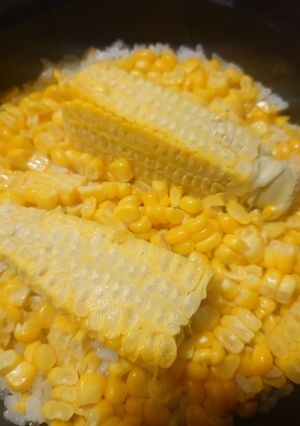 ストウブで♡とうもろこしご飯-レシピのメイン写真