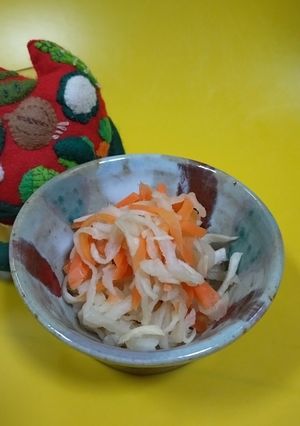 切干大根の酢の物（生姜風味）-レシピのメイン写真