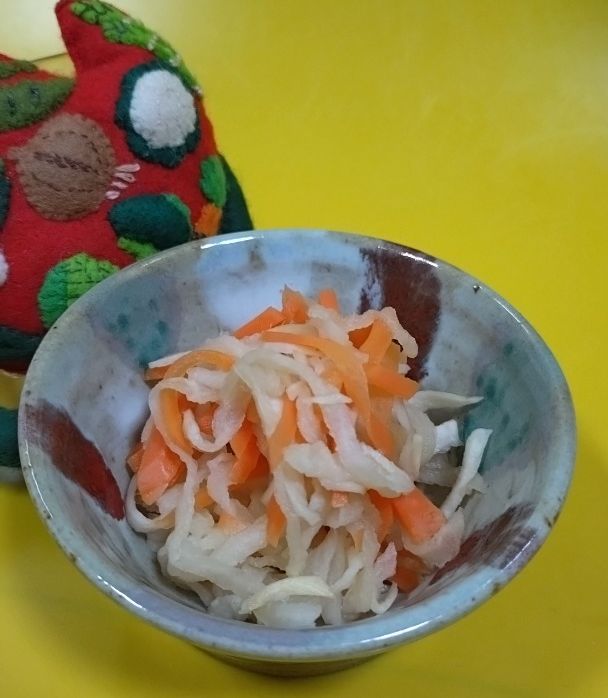 切干大根の酢の物（生姜風味）-レシピのメイン写真