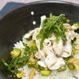 豚しゃぶとオクラのさっぱり薬味丼