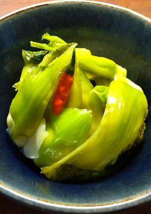 今だけ! 蕾菜でフレッシュザーサイ完コピ-レシピのメイン写真