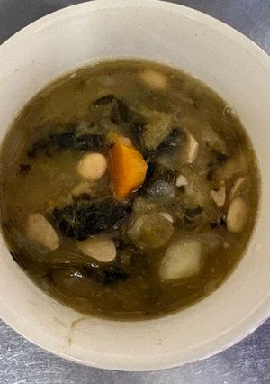 ほうれん草とニンニクとじゃがいものスープ-レシピのメイン写真