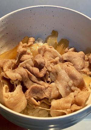 超簡単豚丼-レシピのメイン写真