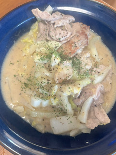 豚肉と白菜のクリーム煮-レシピのメイン写真