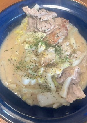豚肉と白菜のクリーム煮-レシピのメイン写真