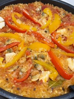 シーフードミックスでフライパンパエリア-レシピのメイン写真