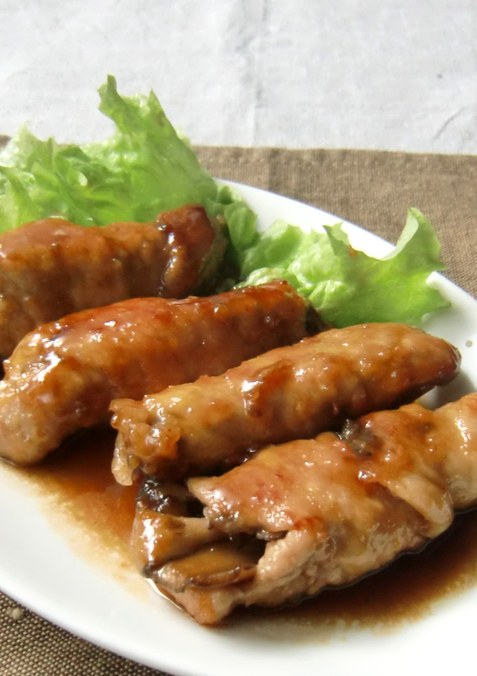 舞茸をメイン料理に♪舞茸の豚肉巻き-レシピのメイン写真
