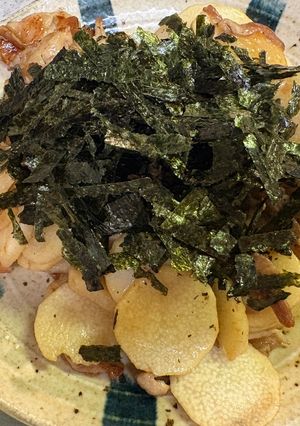 豚肉と長芋の梅風味炒め-レシピのメイン写真