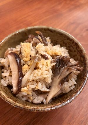 きのこの炊き込みご飯-レシピのメイン写真