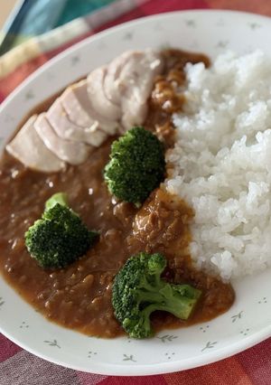 ぱく増し！チキンとブロッコリーのカレー-レシピのメイン写真
