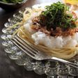 レンジde絶品★和風なめ茸おろしパスタ