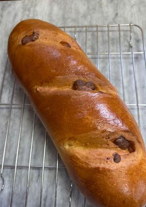 ノンフライヤーでおうちパン・どでかいチーズパン-レシピのメイン写真