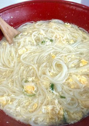 あったかそーめん-レシピのメイン写真