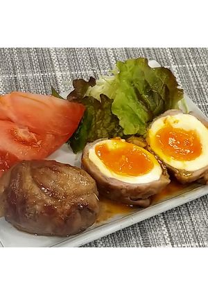 肉巻き玉子‐豚てりたま‐★動画あり★-レシピのメイン写真