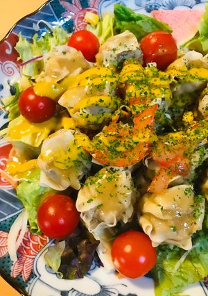 レトルト●焼売のマスタードサラダ-レシピのメイン写真