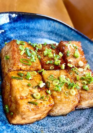 節約!簡単お豆腐のこってり焼き♪-レシピのメイン写真