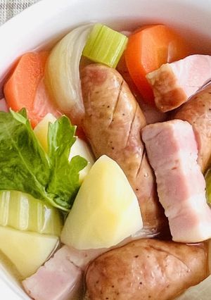 レンジで10分★野菜たっぷりポトフ-レシピのメイン写真