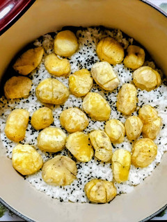 ツヤツヤ栗ご飯!-レシピのメイン写真