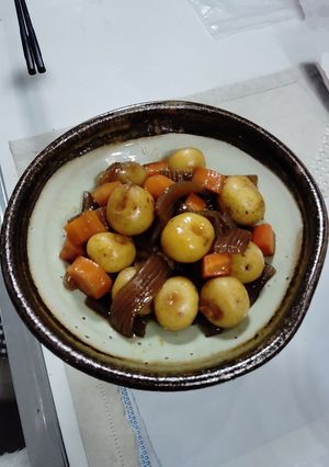 小じゃがいもとニンジンの甘塩煮-レシピのメイン写真