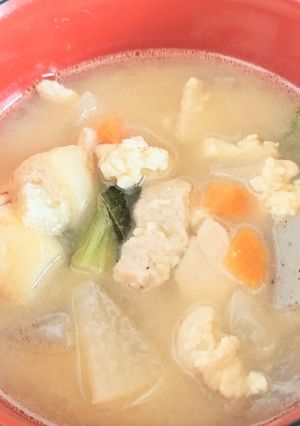 具沢山おみそしる-レシピのメイン写真