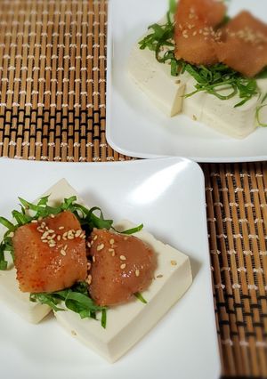 大葉と明太子の冷奴-レシピのメイン写真