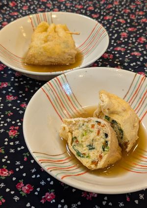 ふっくら♡おから巾着-レシピのメイン写真