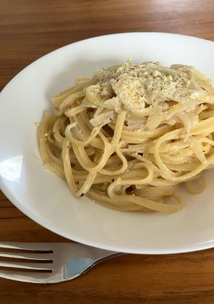 USA在宅 アンチョビのミルクパスタ-レシピのメイン写真