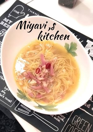 ワンパンでᕷ⋆ペペロンスープパスタ-レシピのメイン写真