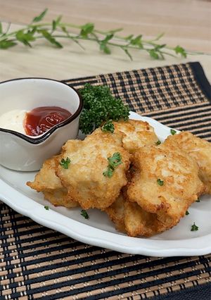 ふわっふわ♡鶏むね肉でナゲット-レシピのメイン写真