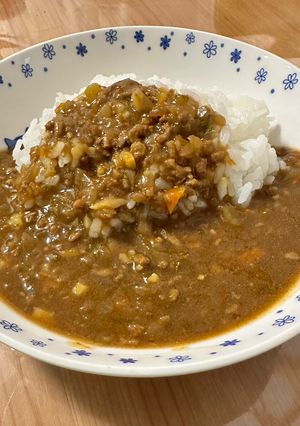 野菜嫌いの孫のお友達へキーマカレー-レシピのメイン写真