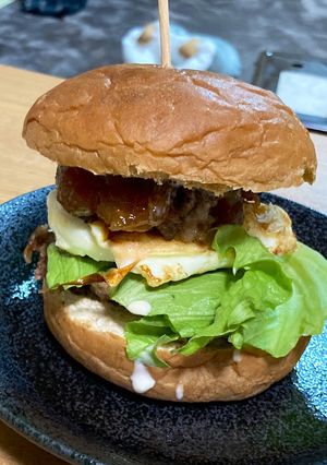 うまうまビーフエッグバーガー🍔覚書-レシピのメイン写真