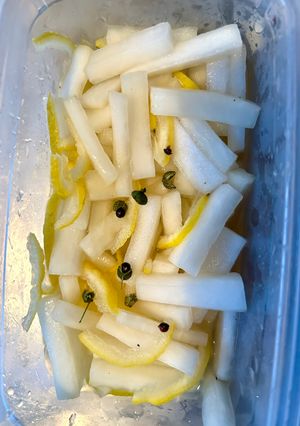 山椒ゆず大根-レシピのメイン写真