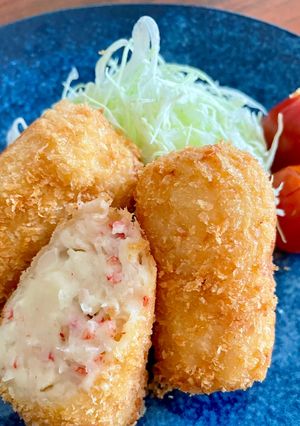 カニカマクリームコロッケ-レシピのメイン写真