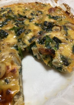 業スーのオニオンソテーでキッシュとスープ-レシピのメイン写真
