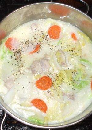 白菜のクリームスープ♪簡単レシピ-レシピのメイン写真
