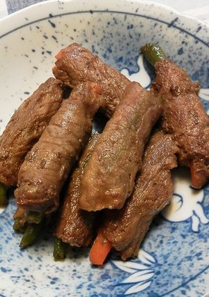 味つけ簡単！野菜の肉巻き-レシピのメイン写真