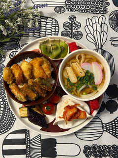 昨日の残りでとり天丼-レシピのメイン写真