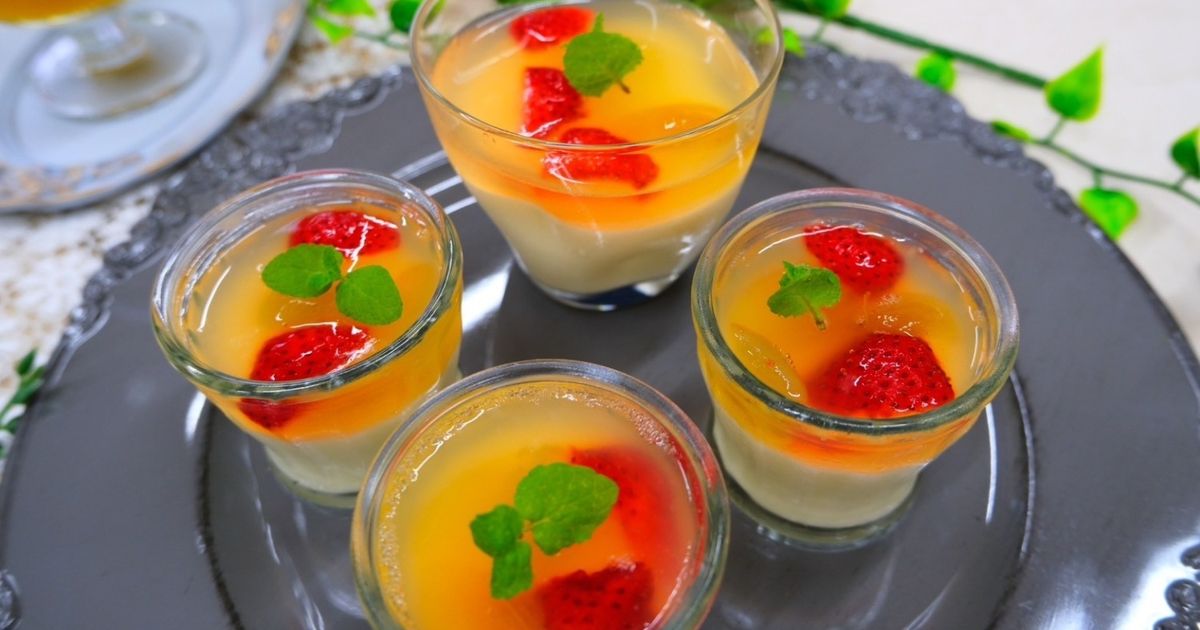 パンナコッタ パンナコッタぶどうゼリー by 宮崎県綾町 【クックパッド】 簡単