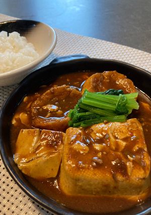 麻婆豆腐リメイク⭐︎麻婆豆腐カレー-レシピのメイン写真