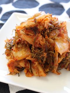 キムチとふりかけ昆布の和え物-レシピのメイン写真