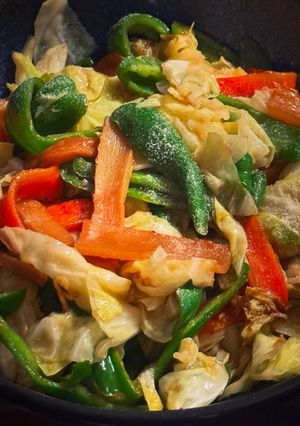 簡単おいしい☆メンマ入り野菜炒め-レシピのメイン写真