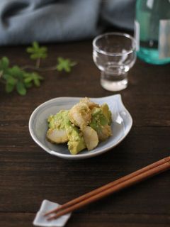 アボカドと里芋のごま味噌和え-レシピのメイン写真