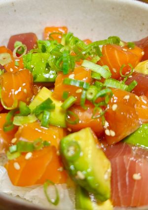 ポキ丼-レシピのメイン写真