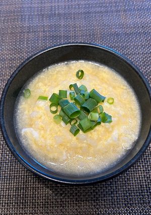 大人気！風邪、下痢、胃腸炎時用たまご粥-レシピのメイン写真